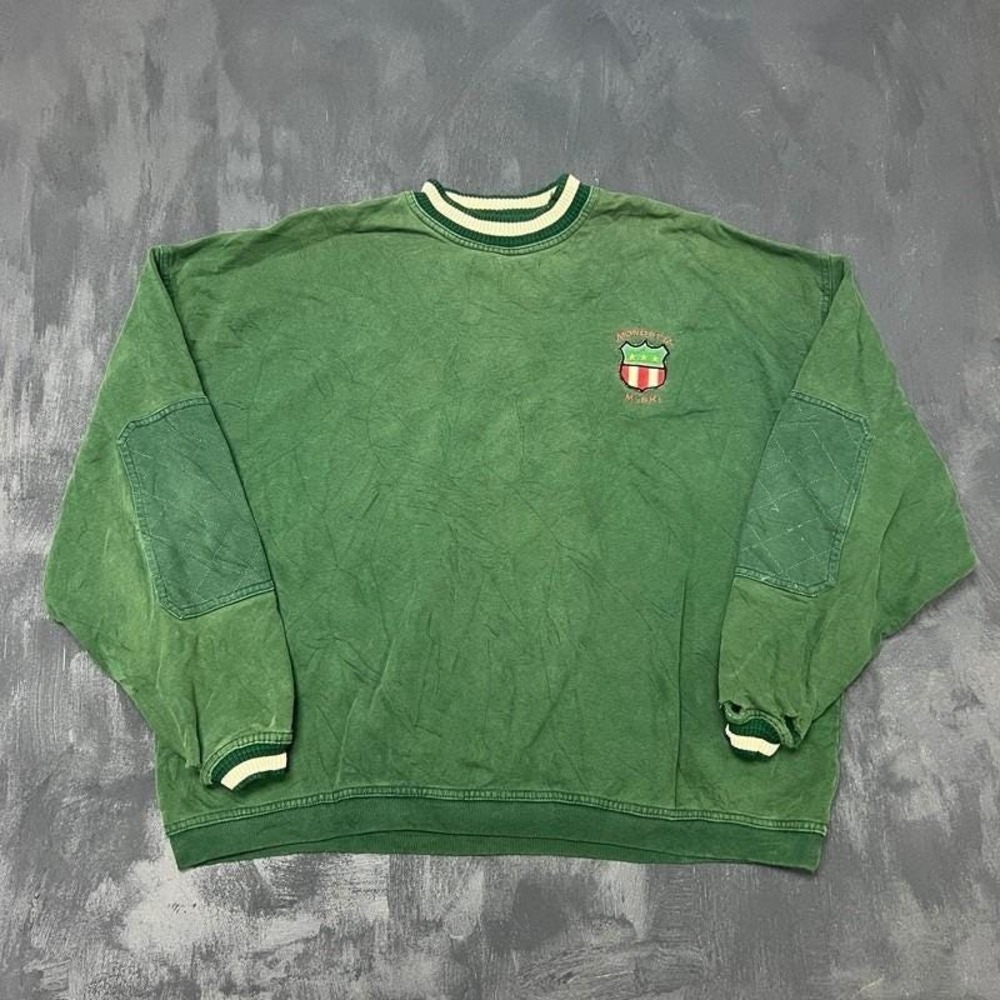 Vintage Mondetta Sweatshirt Mens XL Green 1990s